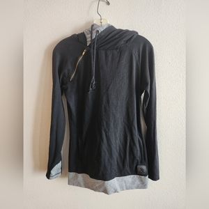 Double hooded sweatshirt